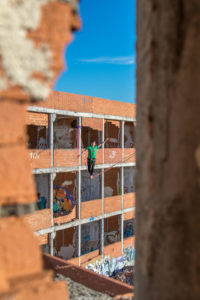 highlining in the hospital