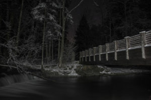 River at night River at night