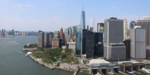 View from the helicopter