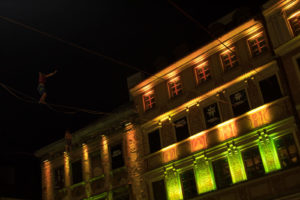 night highline session