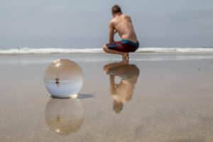 glass ball photography on the beach glass ball photography on the beach