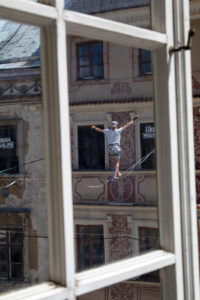 the window to the highline