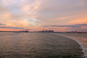 New York skyline from Staten Island