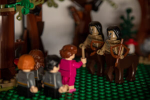 Centaurs save Harry, Ron and Hermione from Umbridge
